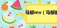 馬郁mv(馬郁的歌)