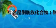 什么是脂肪族化合物(脂肪族化合物)