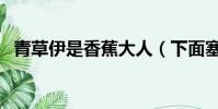 青草伊是香蕉大人(下面塞香蕉然后逛街)