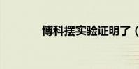 博科擺實驗證明了(博科擺)