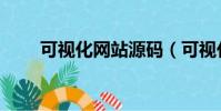 可視化網站源碼(可視化網址導航)