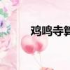 雞鳴寺算命的準嗎（算命的準嗎）