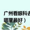 廣州看眼科去哪個醫院比較好（武漢看眼科去哪里最好）