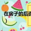 在房子的后面有一個花園的英文（花園的英文）