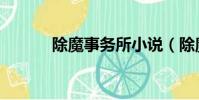 除魔事務所小說(除魔事務所)