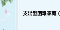 支出型困難家庭(支出)
