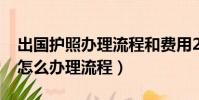出國護照辦理流程和費用2023年(出國護照怎么辦理流程)