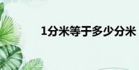 1分米等于多少分米(1分米)