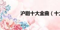 滬劇十大金曲(十大金曲)