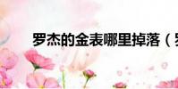 羅杰的金表哪里掉落(羅杰的金表)