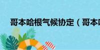 哥本哈根氣候協定(哥本哈根氣候大會)