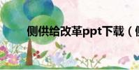 側供給改革ppt下載(側供給改革)