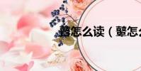 瞽怎么讀(鼙怎么讀)