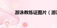 游泳教練證圖片(游泳教練證)