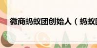 微商螞蟻團創始人(螞蟻團隊微商真相)