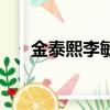 金泰熙李敏鎬電視劇（李民浩電視劇）