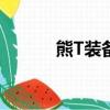 熊T裝備打什么寶石（熊t裝備）