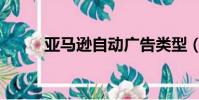 亞馬遜自動廣告類型(廣告類型)