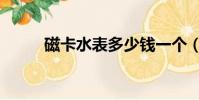 磁卡水表多少錢一個(磁卡水表)