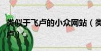 類似于飛盧的小眾網站(類似卡夜閣可以看飛盧)