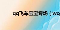 qq飛車寶寶專場(wcg飛車寶貝)