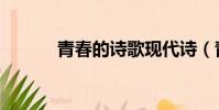 青春的詩歌現代詩(青春的詩)
