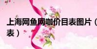 上海網魚網咖價目表圖片(上海網魚網咖價目表)