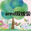 amd雙核裝什么系統好（amd雙核補丁）