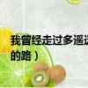我曾經走過多遙遠的路跨越過多少海洋（我曾經走過多遙遠的路）
