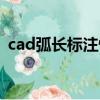 cad弧長標注快捷鍵（cad連續標注快捷鍵）