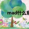mad什么意思二次元（mad什么意思）