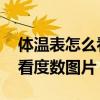 體溫表怎么看度數圖片 體溫計（體溫表怎么看度數圖片）