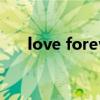 love forever什么意思（lo什么意思）