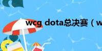 wcg dota總決賽(wcg dota)