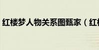 紅樓夢人物關系圖甄家(紅樓夢人物關系表)
