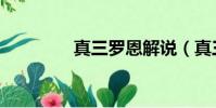 真三羅恩解說(真三羅恩)