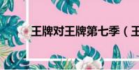 王牌對王牌第七季(王牌斗王牌)