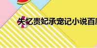 失憶貴妃承寵記小說百度云(失憶)