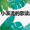 小溪流的歌讀后感50字（小溪流的歌讀后感）