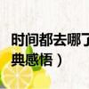 時間都去哪了經典感悟句子（時間都去哪了經典感悟）