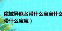魔域異能者帶什么寶寶什么騎士(魔域異能者帶什么寶寶)