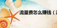 流量費怎么賺錢(流量費)