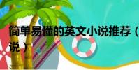 簡單易懂的英文小說推薦(簡單易懂的英文小說)