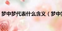夢中夢代表什么含義(夢中夢代表什么預兆)