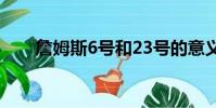 詹姆斯6號和23號的意義(詹姆斯6)