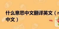 什么意思中文翻譯英文(moment什么意思中文)
