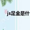 js足金是什么意思（女生js是什么意思）
