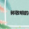 郭敬明的小說爵跡（郭敬明的小說）