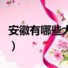 安徽有哪些大學是一本大學（安徽有哪些大學）