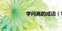 學問高的成語(學問)